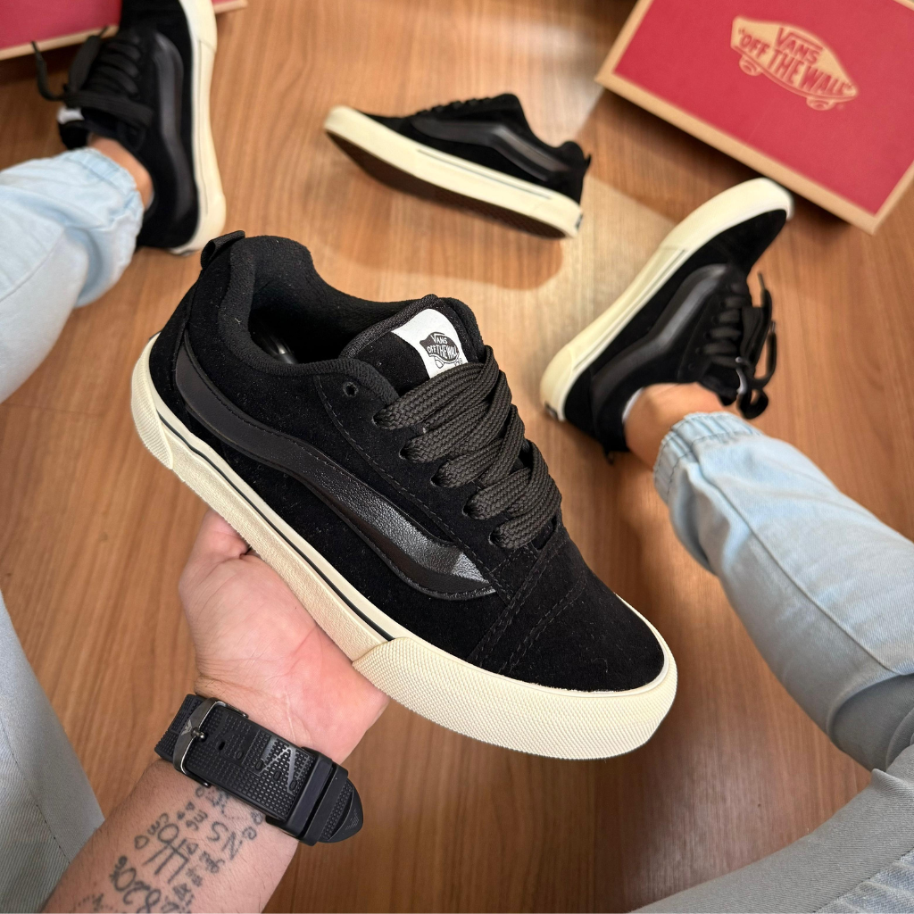 Produto: VANS KNU SKOOL BLACK WHITE