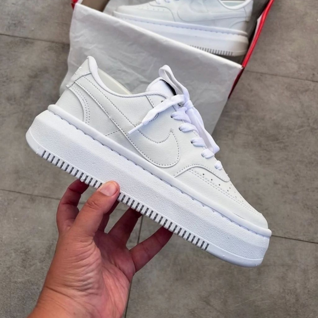 Produto: NIKE COURT VISION PLATAFORMA WHITE