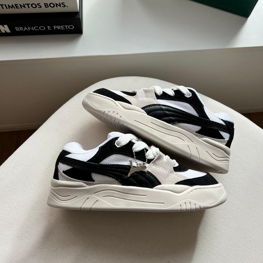 Produto: PUMA180 WHITE / BLACK